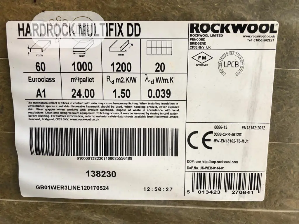 Rockwool Slab