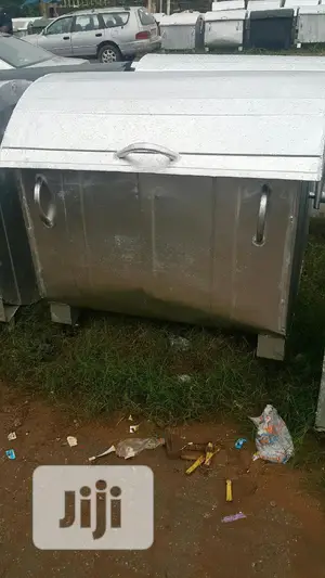 1100 Liters Galvanized Waste Bin. Free Delivery Within Abuja