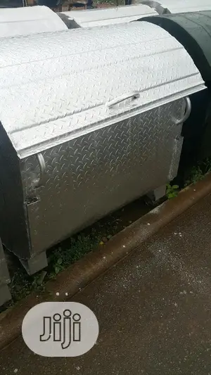 Galvanised Waste Bin. Free Delivery Within Abuja