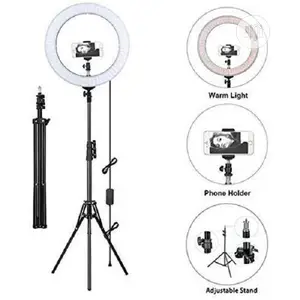 Selfie Ring Light With Tripod Stand & Cell Phone Holder