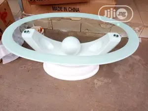 Ceramic Glass Center Table