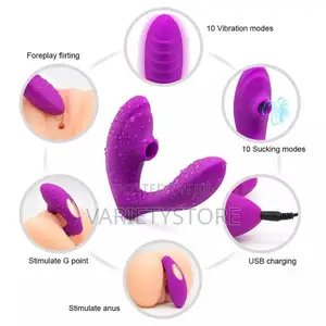 Rechargeable 10 Speed Clit Sucker Stimulator Vagina Nipple