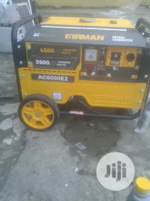 A/C Master Generator. 4.5KVA Firman