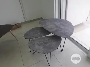 Three Step Center Table Side Stools