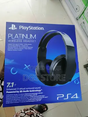 Sony Ps4 Platinum Wireless Headphone