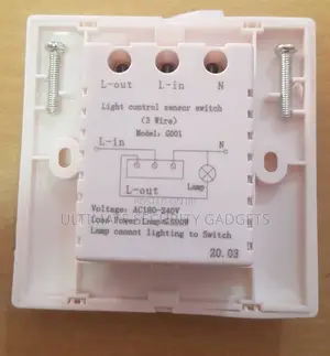 Automatic Light Control Sensor Switch