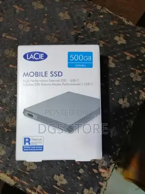 Lacie Mobile External SSD 500GB USB-C