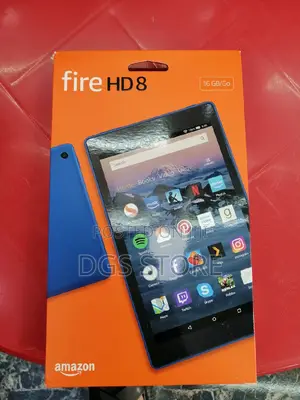 New Amazon Fire HD 8 16 GB Black