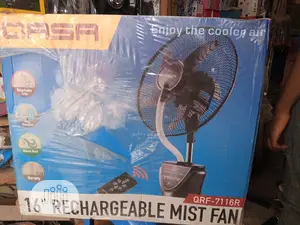 Qasa Rechargeable Mist Fan