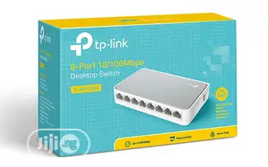 Tp-Link 8 Port Fast Ethernet Switch - Desktop Ethernet Split