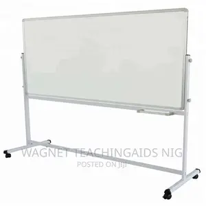 Wagnet Double Sided White Magnetic Board on Movable Stand