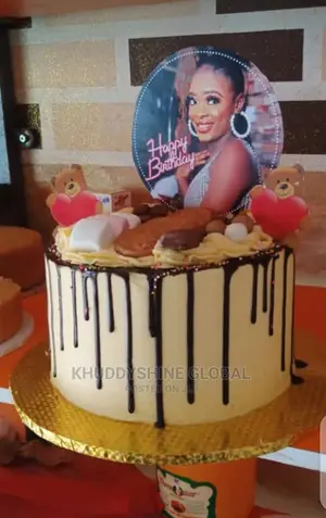 Buttercream Cream Frosting Birthday Cake