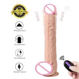 12inchs Wireless Rechargeable Remote Control Dildo