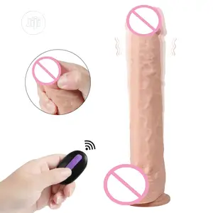 12 Inches Rechargeable Wireless Remote Control Dildo