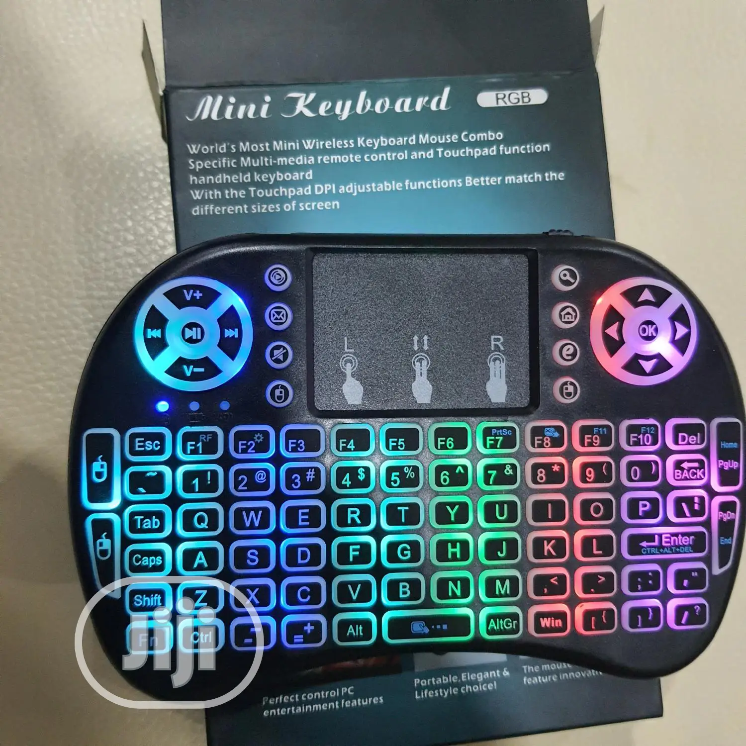 Wireless Mini Keyboard With Touchpad