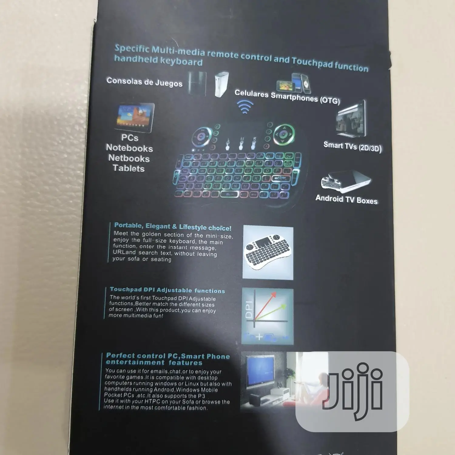 Wireless Mini Keyboard With Touchpad