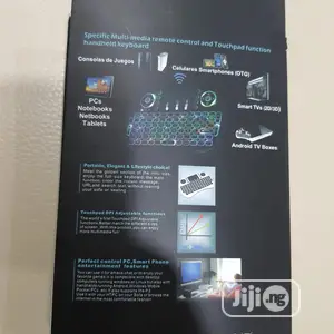 Wireless Mini Keyboard With Touchpad