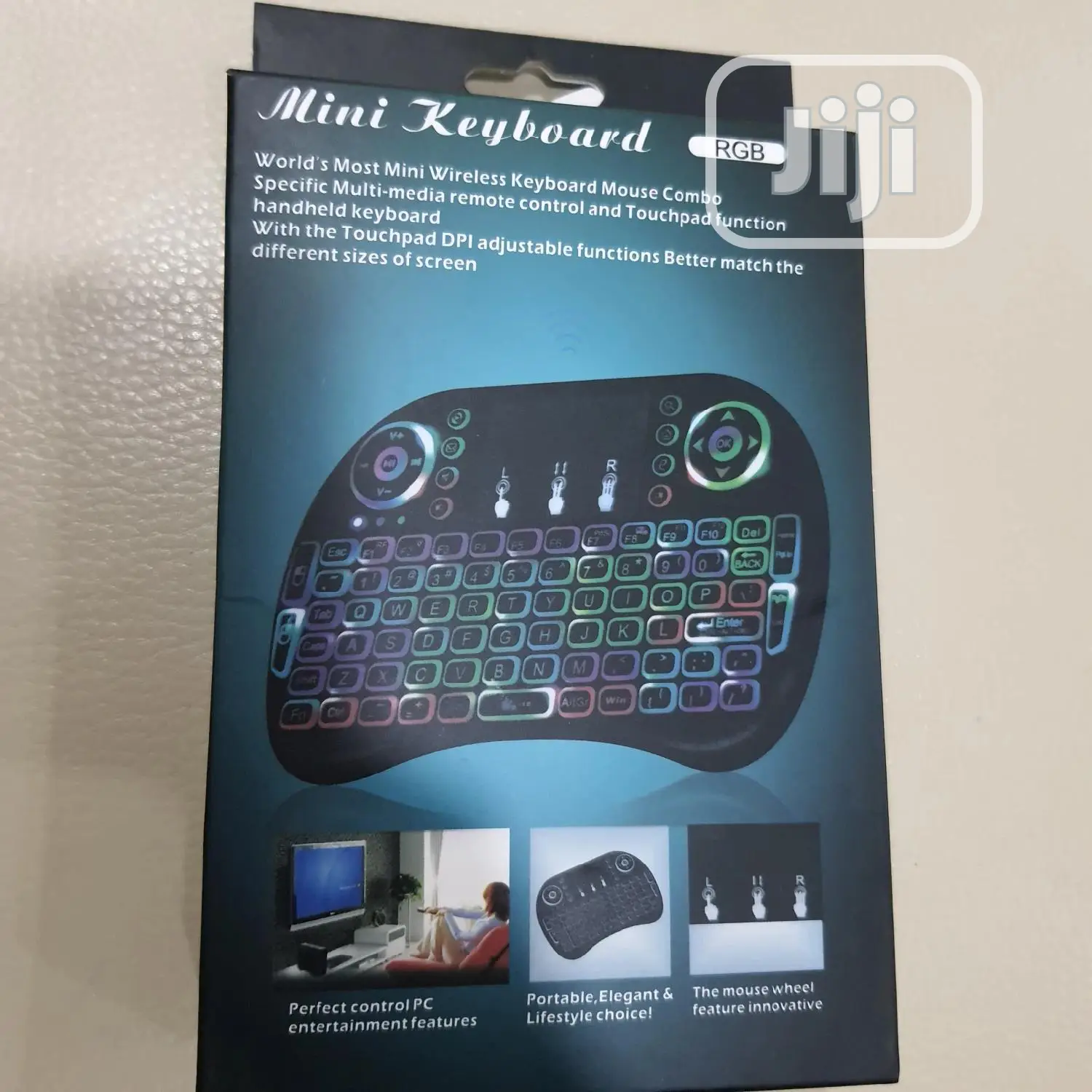 Wireless Mini Keyboard With Touchpad