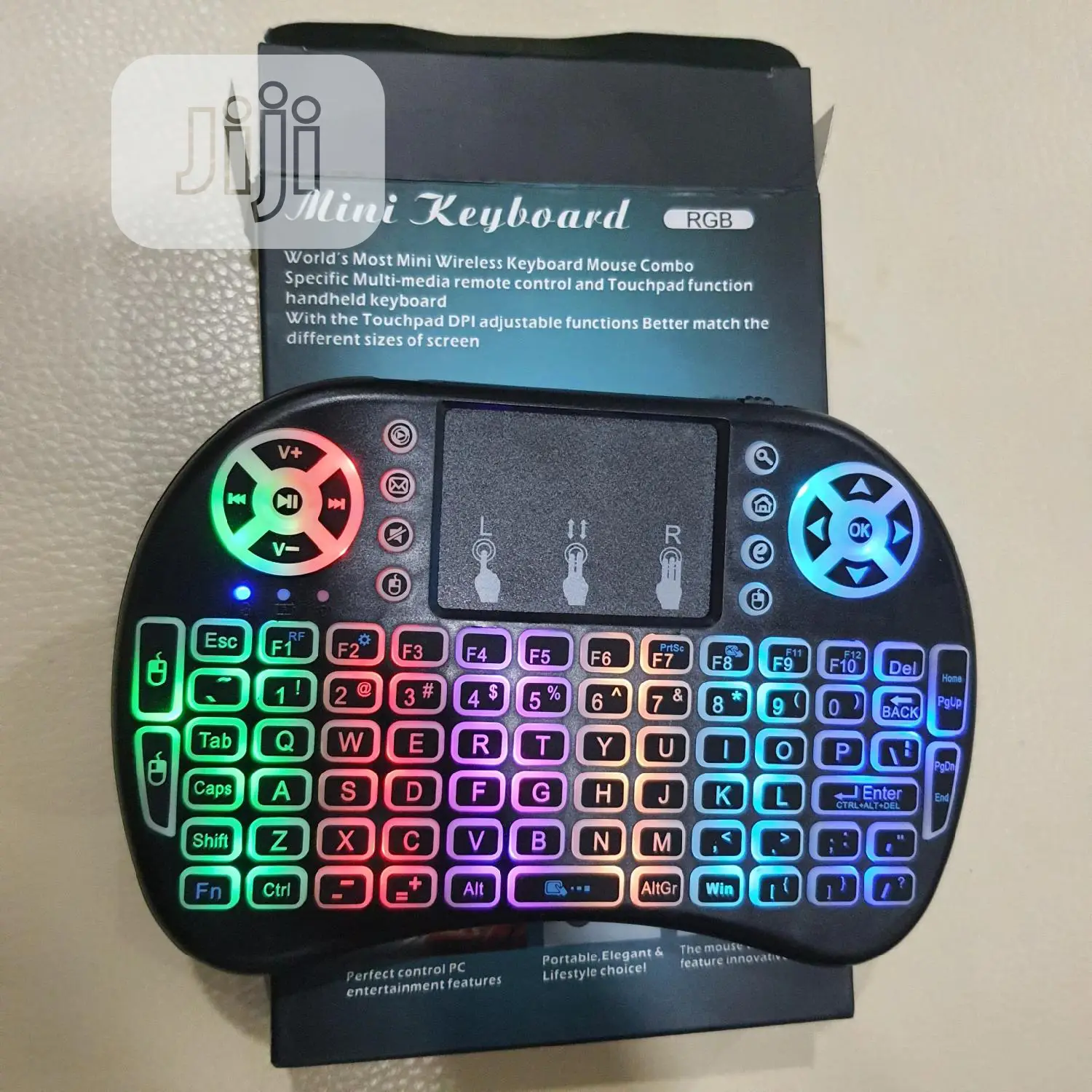 Wireless Mini Keyboard With Touchpad