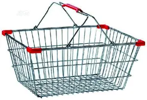 Quality Metal Steel Handy Shopping Basket