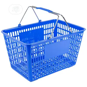 Wholesales Imported Plastic Grocery Shopping Basket