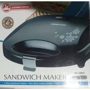 2 Face Master Chef Non-Stick Sandwich Toaster