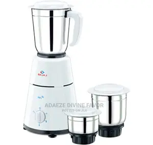 Bajaj Gx-1 Mixer Grinder 500w 3jars