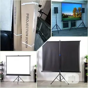 Adjustable Tripod Projection Screen