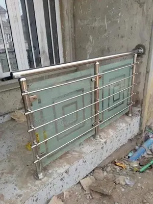 Stainless With Glass Work