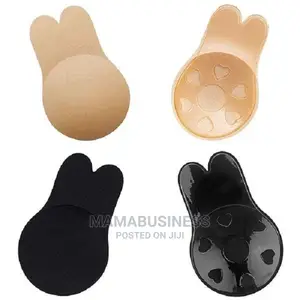 Set of 2 Rabbit Ear Adhesive Invisible Breast Lift Nipple Co