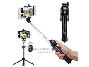 Tripod Selfie Stick + Free Bluetooth Remote Shutter