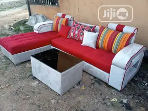 L Shape Sofa And Table