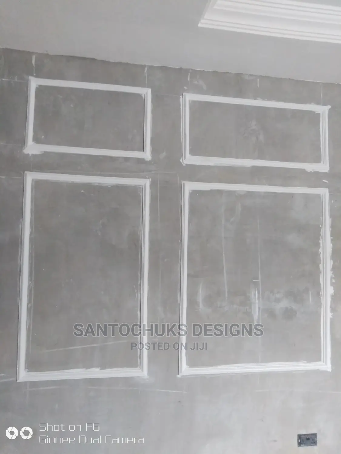 Pop Cornice for Wainscoting