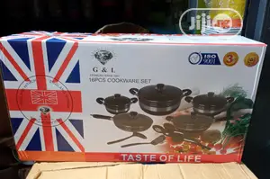 16 Pieces Non Stick Cookware Sets
