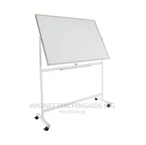 Executive 3x4feet Movable Single Sided White Magnetic Board