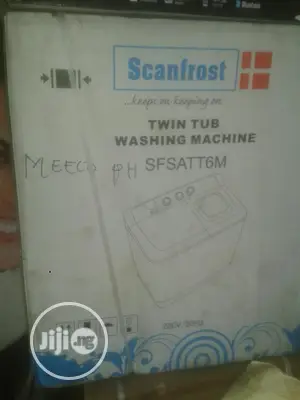 Scanfrost Washing Machine. 6kg