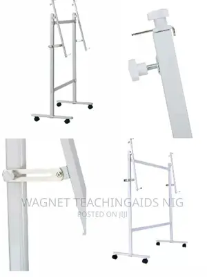 White Magnetic Board Stand
