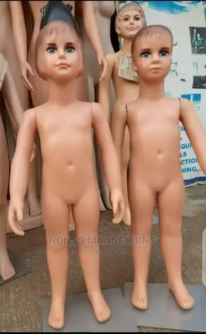 Plastic Male & Female Kids Maniquin