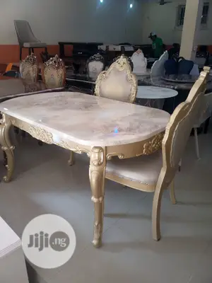 Dynamic Marble Top Dining