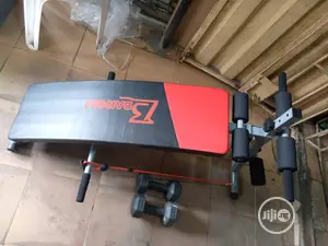 Sit Up Bench With Rope And Dumbell Brand New