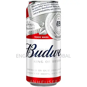 Truck Supply of Budweiser Can Drinks