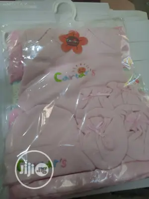 Carters Set ( Baby Shawl, Cap, Socks$Suit)