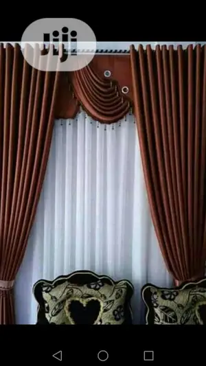 Eyelet Curtain With Design