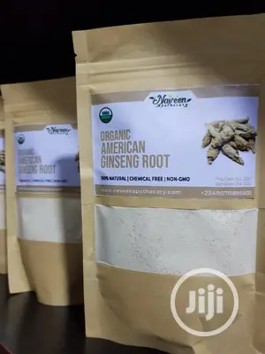 Organic American Ginseng Root Powder -50grams
