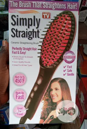 Electronic Hair Brush/Straightener