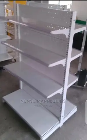 5 Feeta Height Double Sided Display Shelves