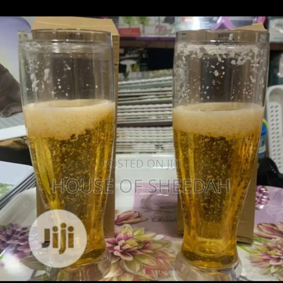 Double Layers Beer Chiller Cups (2pcs)