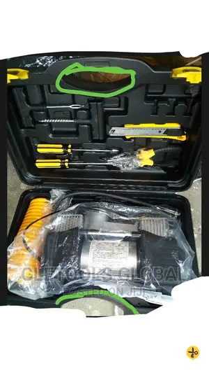 2 Cylinder Air Compressor With Tools