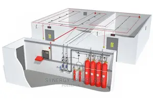 Suppression System, Fire Hydrant Pumps Fm-200 Installation