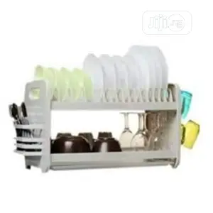 2 Layers Plastic Dish Racks